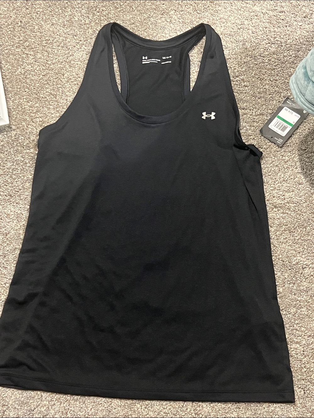 Under Armour Black Performance Racerback Tank